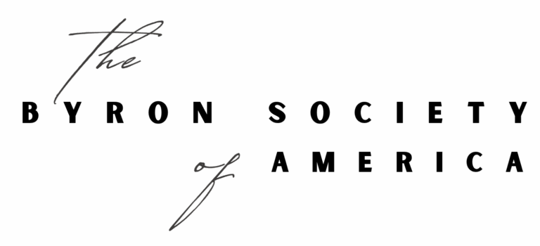 Byron Society of America logo